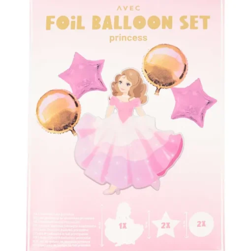 Merk Ballonnen & Slingers>Avec Folieballonnenset