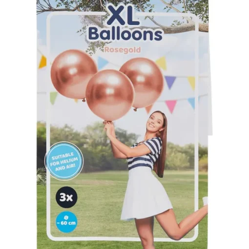 Merk Ballonnen & Slingers>Chrome Ballonnen Xl