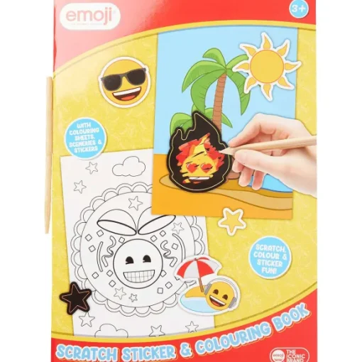 Paw Patrol Kleuren & Tekenen>Emoji Krassticker- En Kleurboek