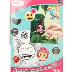 Paw Patrol Kleuren & Tekenen></noscript>Emoji Krassticker- En Kleurboek