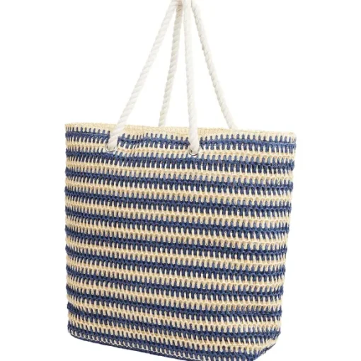 Spilbergen Rugzakken>Gevlochten Strandtas