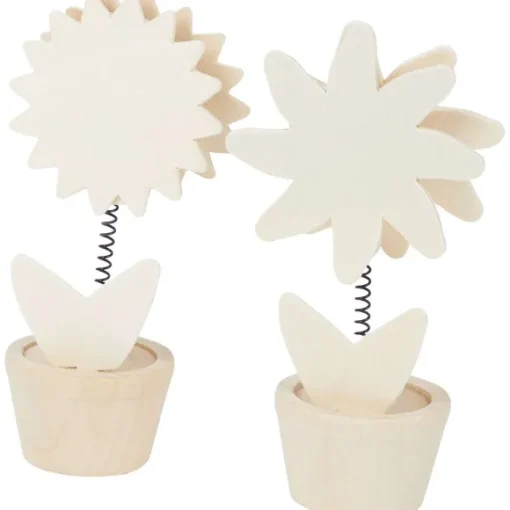 Disney Knutselen>Hobby Flora Houten Bloemenknijpers