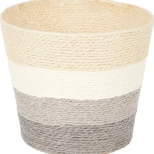 Merk Bloempotten>Home Accents Bloemenmand Met Strepen