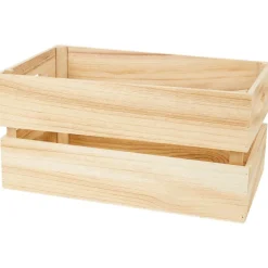 Merk Woonaccessoires>Houten Krat Groot