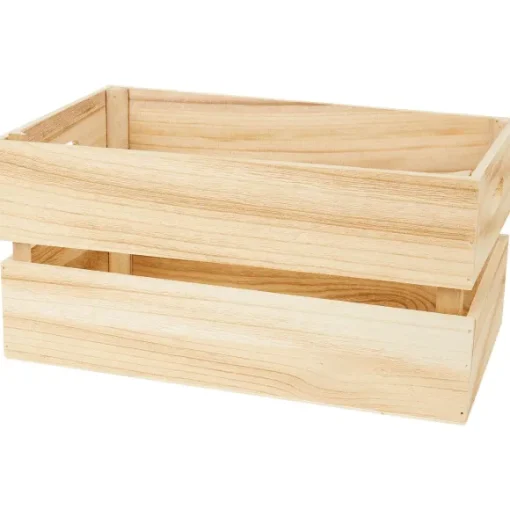 Merk Woonaccessoires>Houten Krat Groot