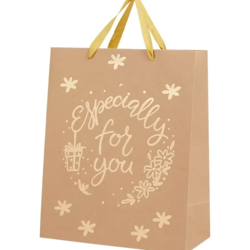 Merk Inpakken>Kraft Cadeautas