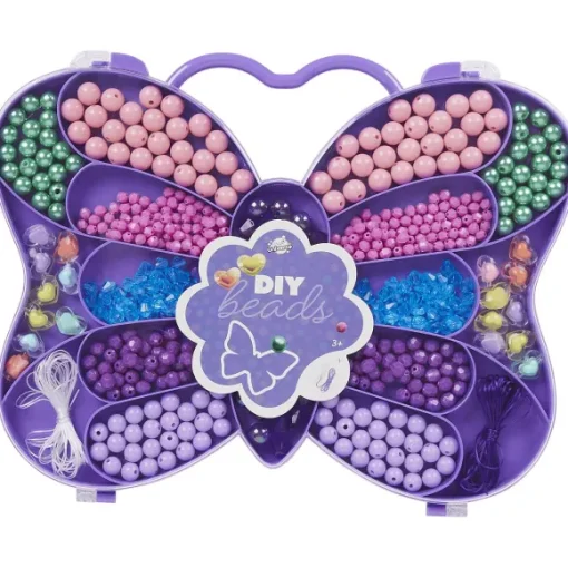 Disney Knutselen>Kralenset In Vlinderdoos