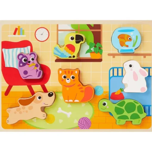 Mini Matters Babyspeelgoed> Houten Puzzel
