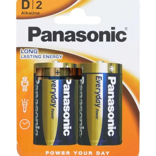 Panasonic Batterijen> Batterijen D