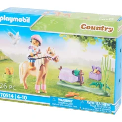 Playmobil Spellen> Country Pony Met Figuur