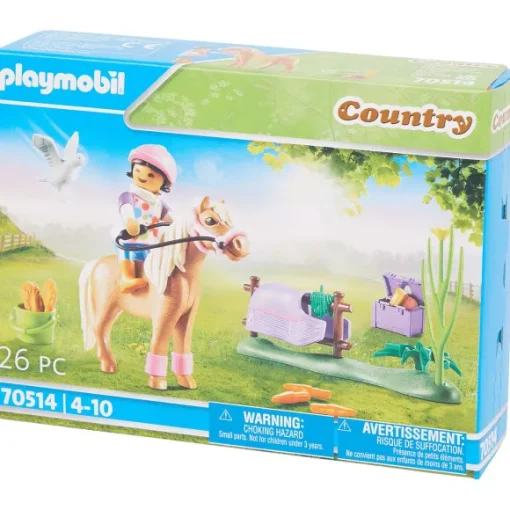 Playmobil Spellen> Country Pony Met Figuur