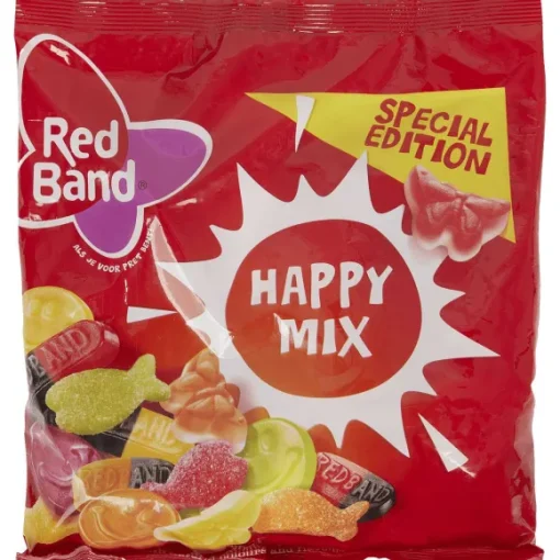 Red Band Drop & Snoep> Happy Mix