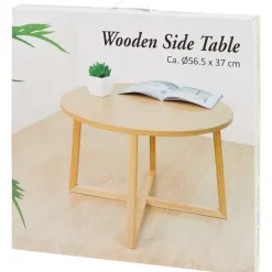Merk Woonaccessoires></noscript>Ronde Bijzettafel