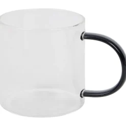 Merk Servies></noscript>Theeglas Met Gekleurd Oor