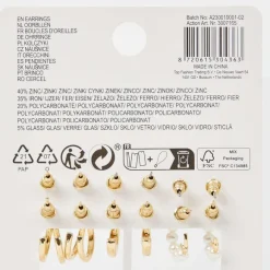 Merk Horloges & Sieraden></noscript>Trendz Oorbellenset