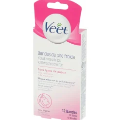 Veet Ontharen & Scheren> Koude Gezichtswaxstrips